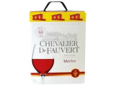 Pays dOc Merlot Chevalier de Fauvert IGP BIB 5 L 9.99 €