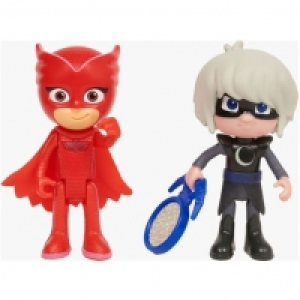 Auchan Giochi Preziosi GIOCHI PREZIOSI Pack 2 figurines - Bibou et Sorceline - Pyjamasques