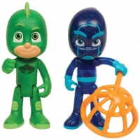 Auchan Giochi Preziosi GIOCHI PREZIOSI Pack 2 figurines - Gluglu et Ninjaka - Pyjamasques