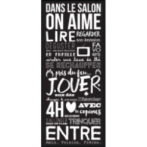 SALON WORDING Imprimé 9.99 €