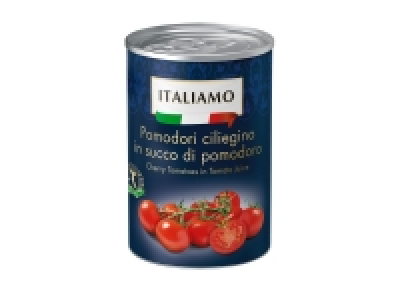 Tomates cerises entières en sauce 0.59 €
