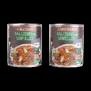 LES LÉGENDAIRES® Saucisses aux lentilles