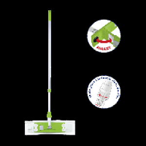 TWIDO MÉNAGE® Balai lave-sol télescopique