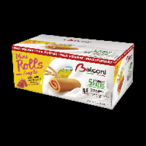 BALCONI® Mini roulés à la fraise