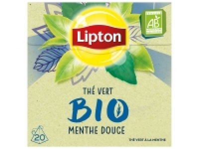Lipton Thé vert menthe douce Bio 1.64 €