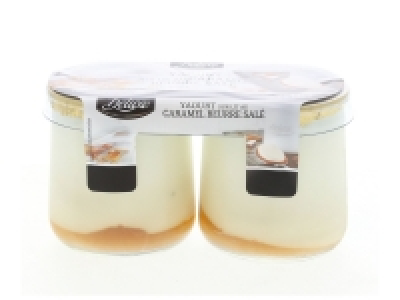 2 yaourts sur lit au caramel beurre salé 1.75 €