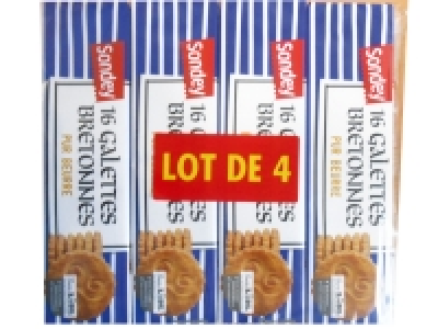 Galettes bretonnes 1.89 €