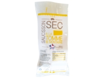 Saucisson sec à la tomme de montagne 2.50 €
