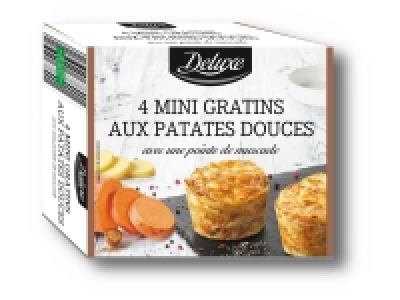 4 mini gratins aux patates douces 2.79 €