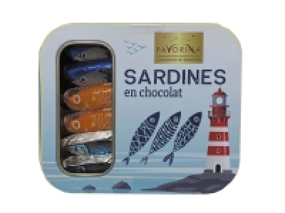 Bo&icirc;te de 12 sardines en chocolat 4.19&nbsp;&euro;