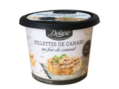 Rillettes de canard au foie de canard 2.99 €