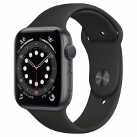 Auchan Apple APPLE Montre connectée Apple Watch 44MM Alu Gris Series 6