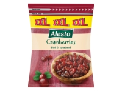Cranberries séchées et sucrées 1.99 €