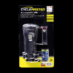 Aldi Cyclemaster® CYCLEMASTER® Set de lampes pour vélo