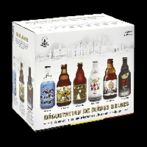 Coffret dégustation de bières belges 11.99 €