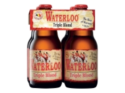 Pack de 4 bières triple Waterloo 5.59 €