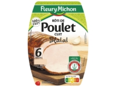Fleury Michon rôti de poulet halal