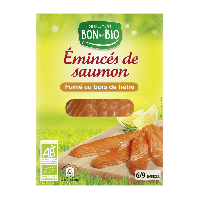 Aldi Simplement Bon Et Bio® SIMPLEMENT BON ET BIO® Émincés de saumon fumé bio