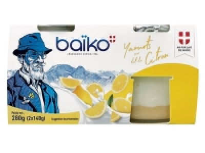Yaourts sur lit de citron 1.75 €