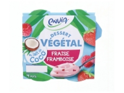 Dessert végétal au lait de coco et aux fruits 1.43 €