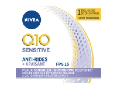 Nivea Q10 sensitive soin anti-rides 6.81 €