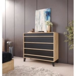OTAWA style industriel imitation chêne et noir 114.99 €