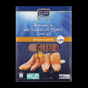 GOLDEN SEAFOOD® Émincés de saumon fumé 3.69 €