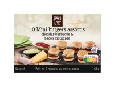 10 mini burgers 4.19 €