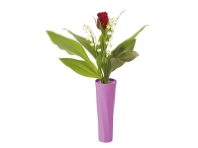 Muguet en vase 2 brins + 1 rose 2.29 €