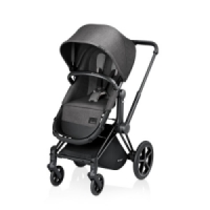 SÉlection Oxybul Poussette Priam siège luxe Manhattan Grey avec châssis matt black roue
