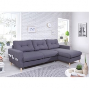 convertible avec coffre tissu Gris anthracite STOCKHOLM 699.99 €