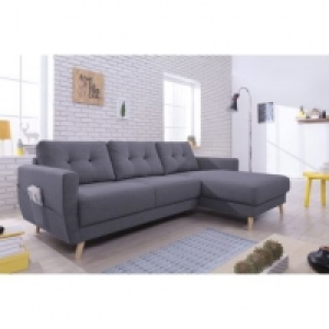 But Bobochic scandinave tissu Gris anthracite STOCKHOLM