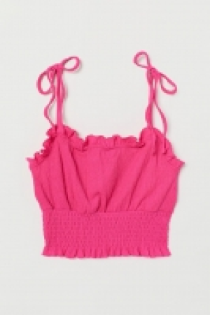Top froissé avec smocks 7.99 €