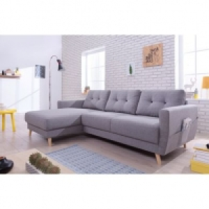 But Bobochic scandinave tissu Gris STOCKHOLM