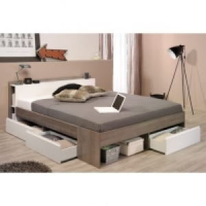 PUZZLE Noyer et blanc 140x190/200 cm 179.99 €