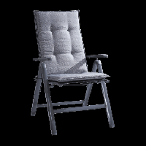 BELAVI® Coussin pour fauteuil de jardin pliable
