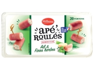 Bouchées jambon ail et fines herbes 2.39 €