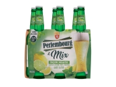 Boisson à base de bière sans alcool saveur mojito