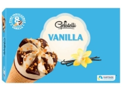 8 cônes vanille 1.20 €