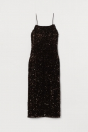 HM  Robe ajustée avec paillettes