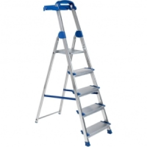 CENTAURE Escabeau XXL 5 marches larges - 3m