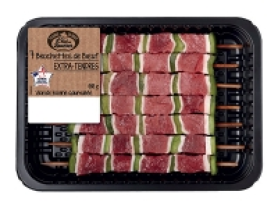 7 brochettes de buf 6.99 €