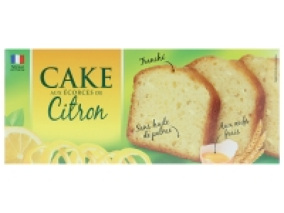 Cake aux écorces de citron