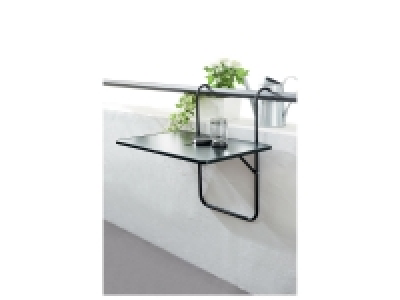 Lidl  Table de balcon rabattable