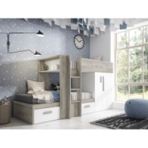 LUPY Blanc et imitation chêne 499.99 €