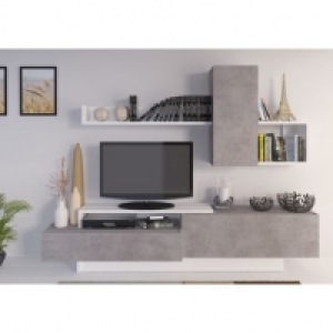 KASTLE Imitation béton et blanc 259.99 €