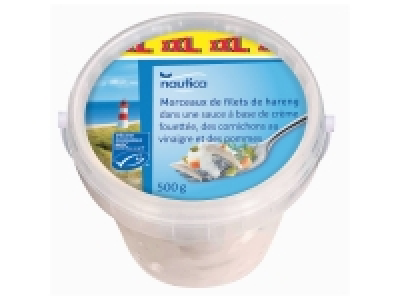Bouchées de hareng MSC à la crème et au concombre 2.19 €
