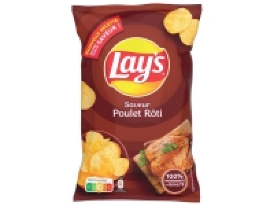 Lays chips saveur poulet rôti 1.13 €