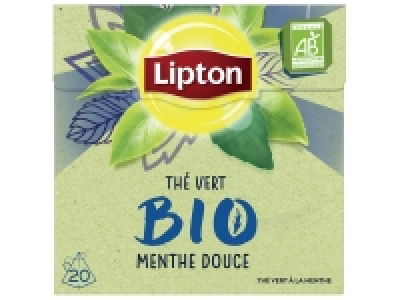 Lipton thé Bio menthe douce