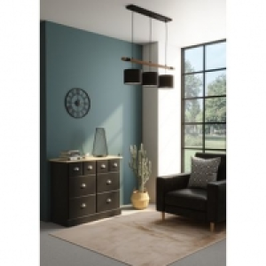 HAMPTON noir et pin massif 119.83 €